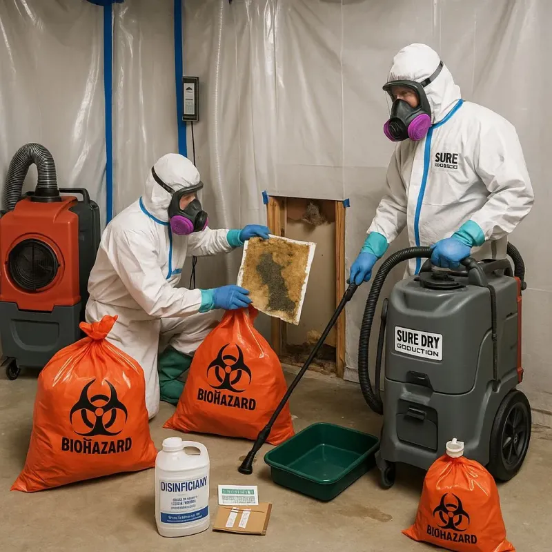 Contaminated Water Handling Protocols process in Kay County, OK